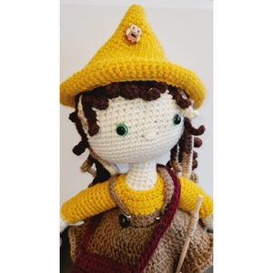Crochet Witch / Cute‎ Witch Amigurumi